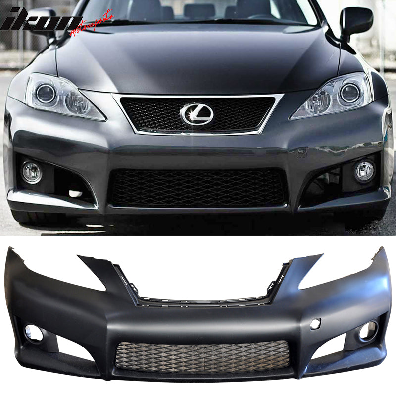 Front Bumper Conversion Fits 06-08 IS250 IS350 ISFNo PDC w Foglight PP