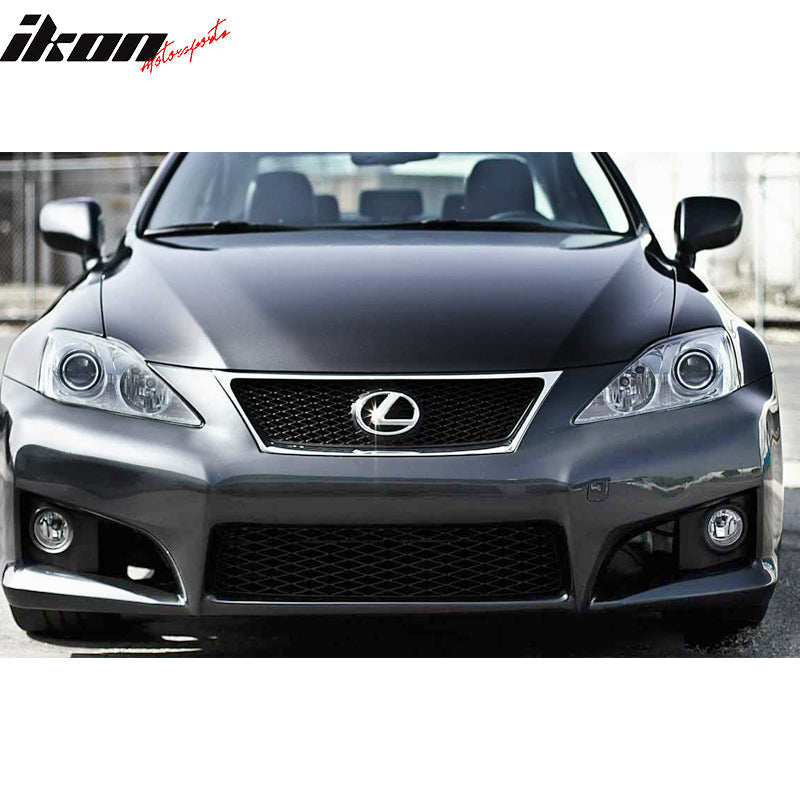 Front Bumper Conversion Fits 06-08 IS250 IS350 ISFNo PDC w Foglight PP
