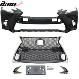 2016-2019 Lexus GS F-Sport Package Front Bumper Cover PP Unpainted