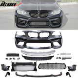 2014-2021 BMW F22 F23 2 Series PP Front Bumper Conversion + Front Lip