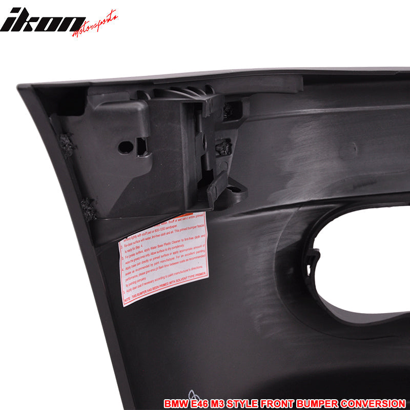 1999-2006 BMW E46 323i 325i 330i Sedan Front Bumper Cover Conversion