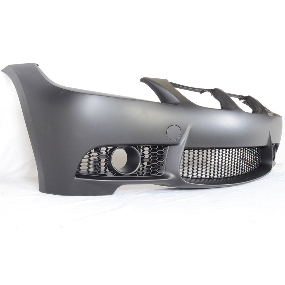 Front Bumper Cover for Bmw E90 E91 3 Series Sedan 2006-2008 M3 Style W/ Fog Cover