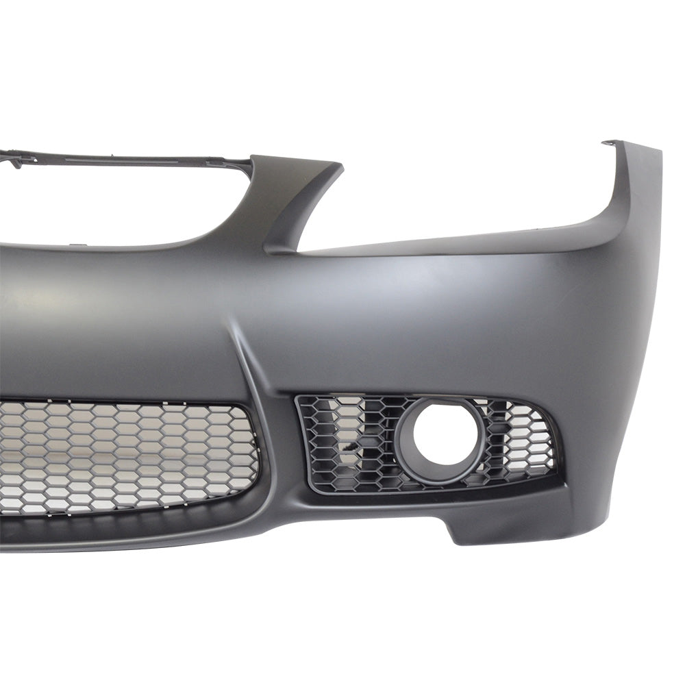 Front Bumper Cover for Bmw E90 E91 3 Series Sedan 2006-2008 M3 Style W/ Fog Cover