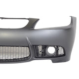 Front Bumper Cover for Bmw E90 E91 3 Series Sedan 2006-2008 M3 Style W/ Fog Cover