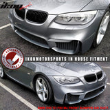 Fits 11-13 E92 LCI M4 Polypropylene Front Bumper Air Duct Mesh Grille