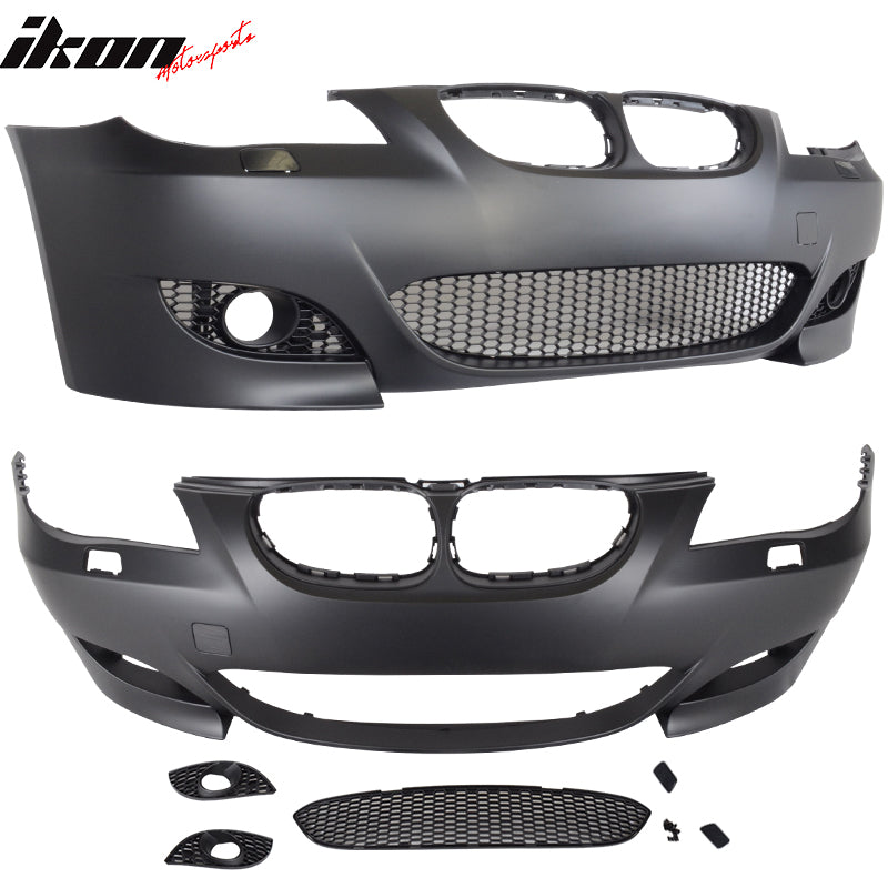 Fits 04-10 E60 E61 5-Series M5 Front Bumper Fog Cover-PP