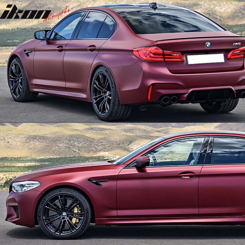 2017-2020 BMW G30 to M5 Style Front Rear Bumpers Side Skirts Fenders