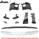 Fits 12-18 F30 M Performance Front Bumper Fog Cover PDC