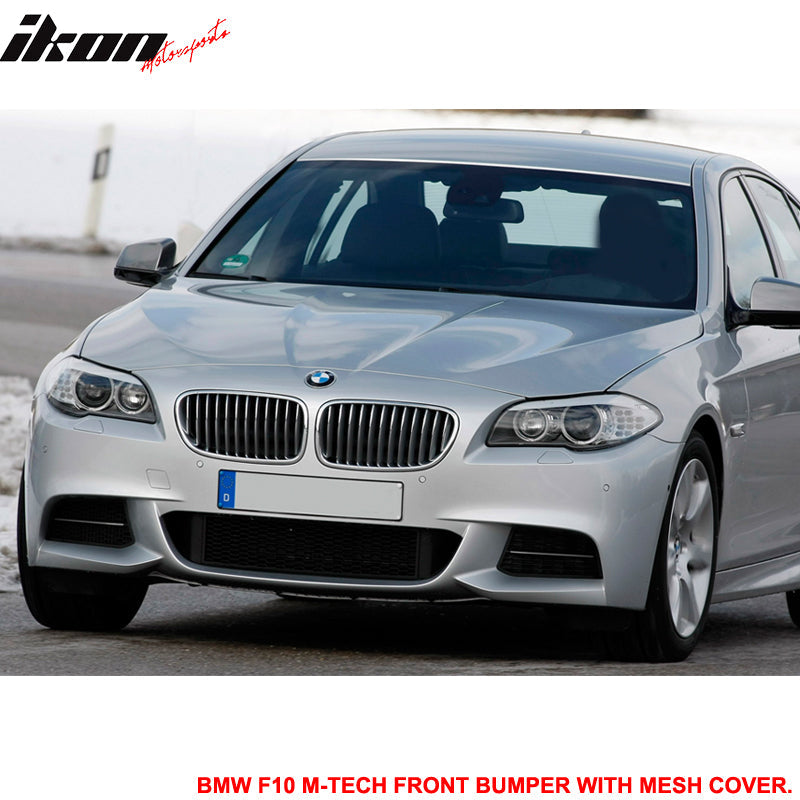 2014-2016 BMW F10 LCI Mtech Front Bumper + Rear Bumper W/ Twin Outlet