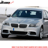 2014-2016 BMW F10 LCI Mtech Front Bumper + Rear Bumper W/ Twin Outlet