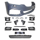 Fits 17-20 BMW G30 MT Front Bumper Fog Cover Grille - PP