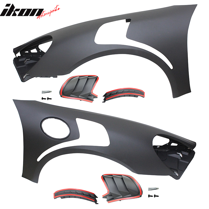 2013-2016 Cayman Boxster GT4 Style Front Bumper + Fender Rear Diffuser