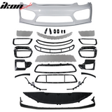 2013-2016 Cayman Boxster GT4 Style Front Bumper + 2PCs Side Fender