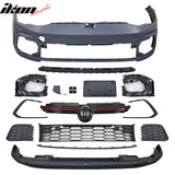2022-2024 VW Golf GTI MK8 GTI Style Front Rear Bumper Cover Side Skirt