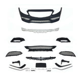 Fits 15-18 Benz W205 C-Class C63 PP Front Bumper Kit