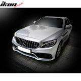 Fits 15-18 Benz W205 C-Class C63 PP Front Bumper Kit