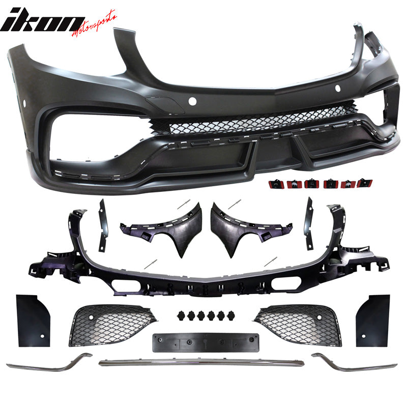 2016-2018 Benz W253 GLC 63 Couple Front + Rear Bumper Conversion