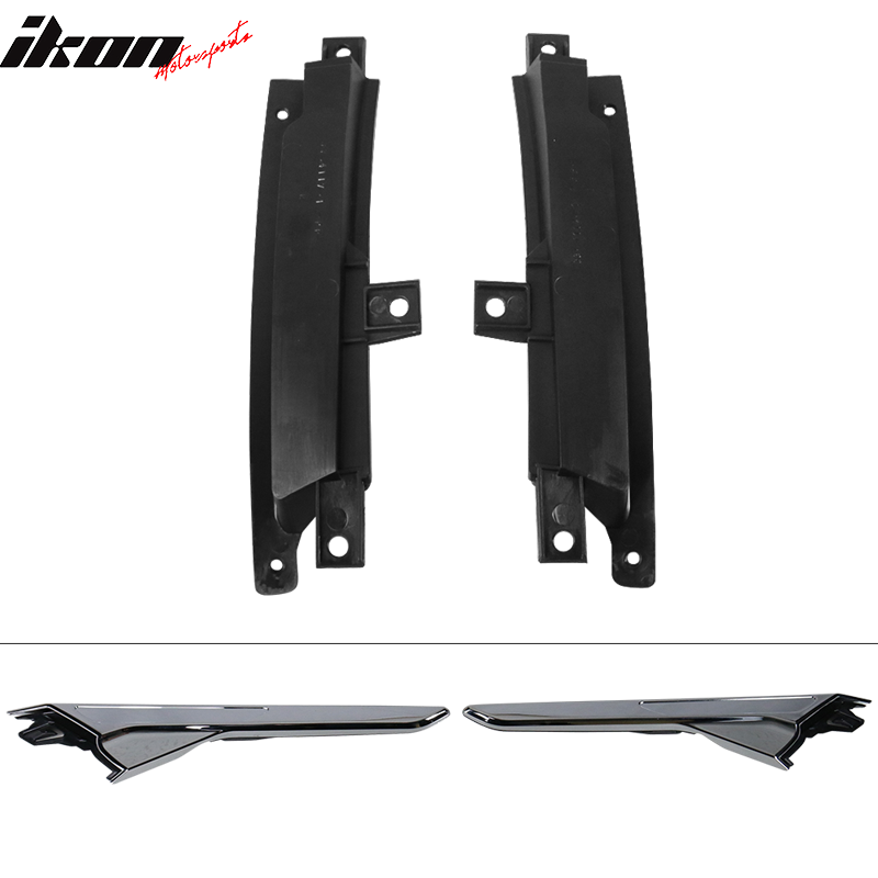2017-2020 BMW 5-Series G30 G31 Metal Fenders With Chrome Side Marker