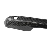 Real Carbon Fiber Exterior Door Handle Covers for 2024+ Ford Mustang