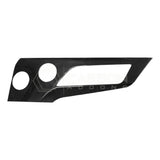 Real Carbon Fiber Door Handle & Speaker Panel Trim Covers for 2024+ Ford Mustang