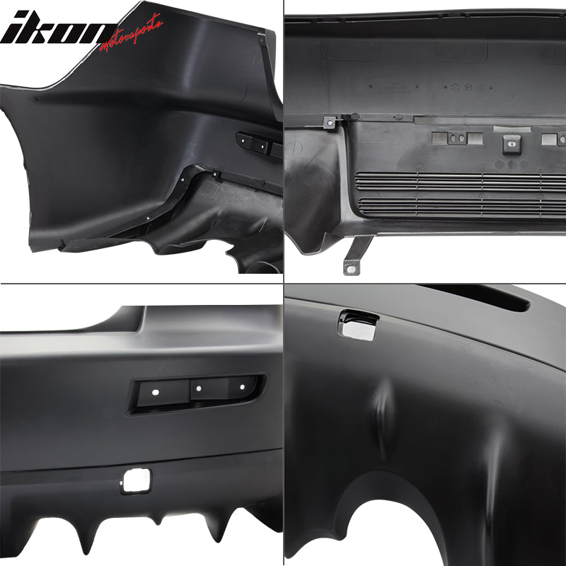 2008-2015 Mitsubishi Lancer EVO 1 Outlet Rear Bumper Conversion PP