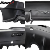 2008-2015 Mitsubishi Lancer EVO 1 Outlet Rear Bumper Conversion PP