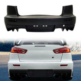 2008-2015 Mitsubishi Lancer EVO X Style Rear Bumper Cover PP