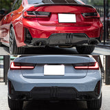 2023-2026 BMW G20 3-Series LCI M340i M-P Style Rear Bumper Cover Set