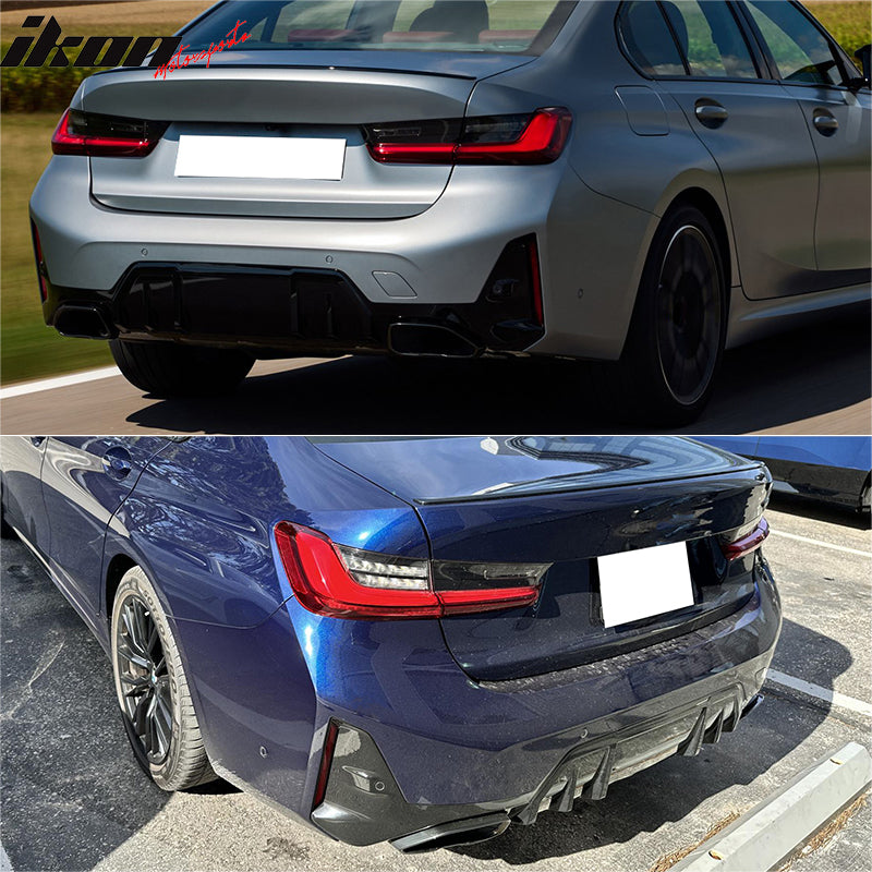 2023-2024 BMW G20 3-Series LCI M340i M-Sport Style Rear Bumper Cover