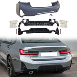 2023-2024 BMW G20 3-Series LCI & M340i M-Sport Style Rear Bumper Cover