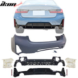 2023-2026 BMW G20 3-Series LCI& M340i Front Rear Bumper+Side Skirt w/ Light