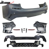 2019-2022 BMW 3 Series G20 M-Tech Black Front Rear Bumper Side Skirts