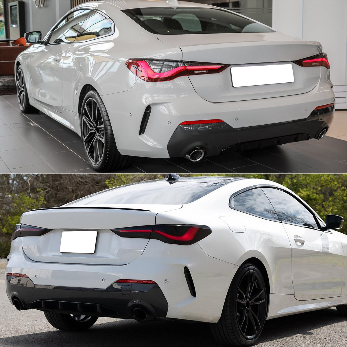 2021-2027 BMW 4-Series G22 G23 Front + Rear Bumper Cover + Side Skirts