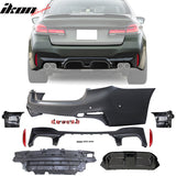 2017-2020 BMW G30 G31 5 Series CS Style Front + Rear Bumper Cover