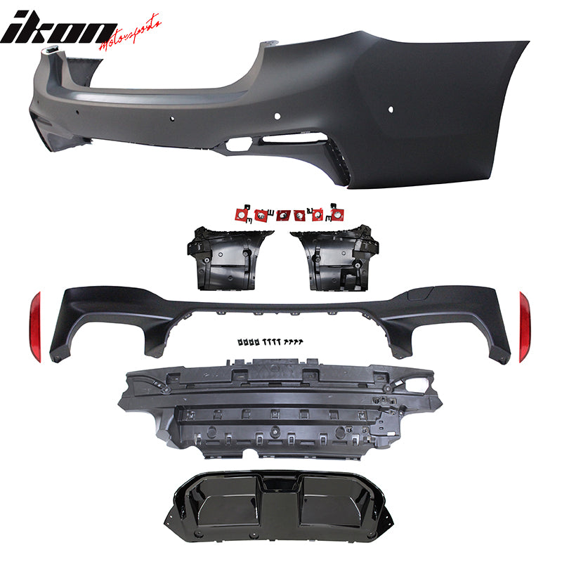 2017-2020 BMW G30 G31 5 Series CS Style Front + Rear Bumper Cover