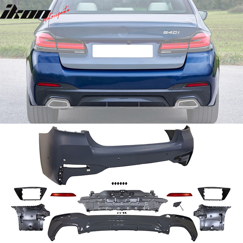 2021-2023 BMW G30 M Sport Front Rear Bumper Diffuser Lip Side Skirt