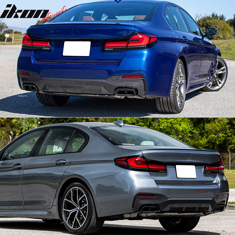 2021-2023 BMW G30 M550 Style M Sport Rear Bumper Cover Conversion