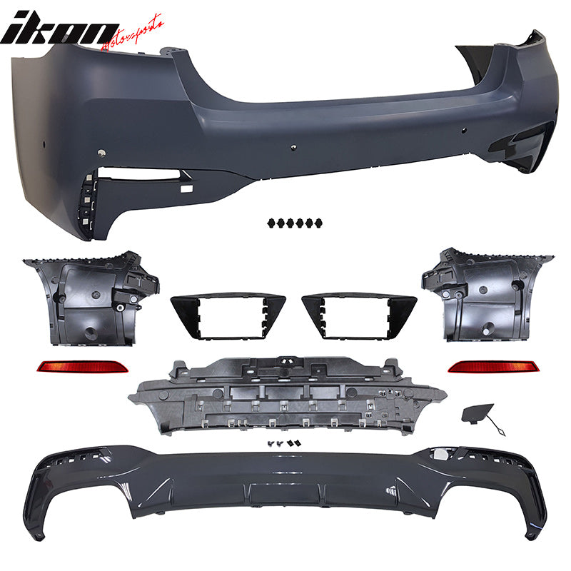 2021-2023 BMW G30 M550 Style M Sport Rear Bumper Cover Conversion