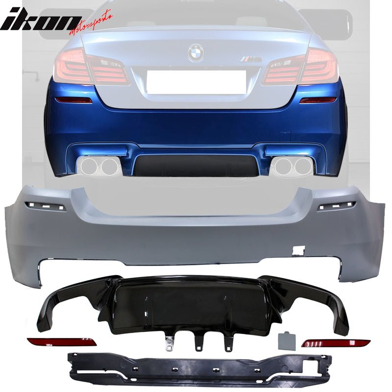 2014-2016 BMW F10 M5 Front Bumper W/ Foglight + Cover + Rear Bumper