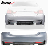 2014-2020 BMW F32 435i M-P Style Dual Outlet Rear Bumper Conversion PP