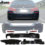 2014-2016 BMW F10 Front Bumper + Rear Bumper W/ Single Outlet
