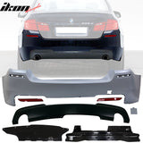 2014-2016 BMW F10 LCI Mtech Front Bumper + Rear Bumper W/ Twin Outlet