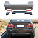 2012-2018 BMW F30 3 Series MT Rear Bumper Cover Diffuser Unpainted PP