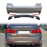 2012-2018 BMW F30 3 Series MT M Sport Rear Bumper Cover Diffuser Sedan