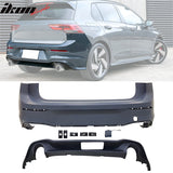 2022-2024 Volkswagen Golf MK8 GTI Style Rear Bumper Cover Conversion