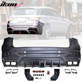2016-2018 Benz W253 GLC 63 Couple Front + Rear Bumper Conversion
