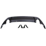 2015-2017 Volkswagen Golf 7 MK7 Unpainted Black Rear Bumper Diffuser