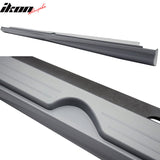 2007-2013 Benz W221 S CLASS AMG Style Unpainted Black Side Skirts PP
