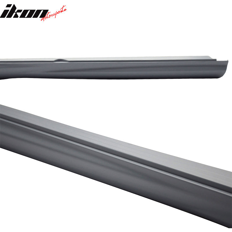 2007-2013 Benz W221 S CLASS AMG Style Unpainted Black Side Skirts PP