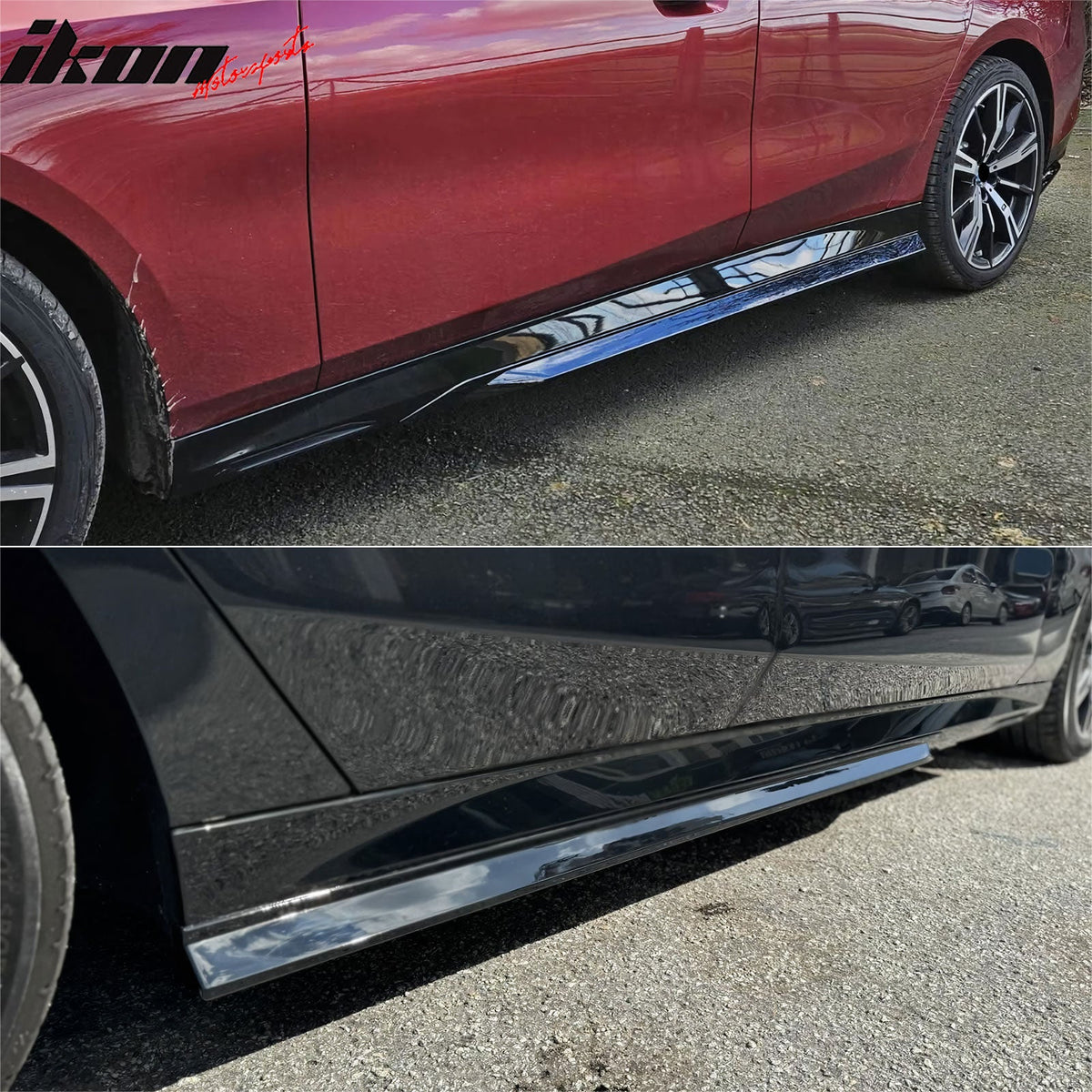 2024-2026 BMW G60 5-Series Sedan M-Sport Side Skirts + MP Rocker Panel